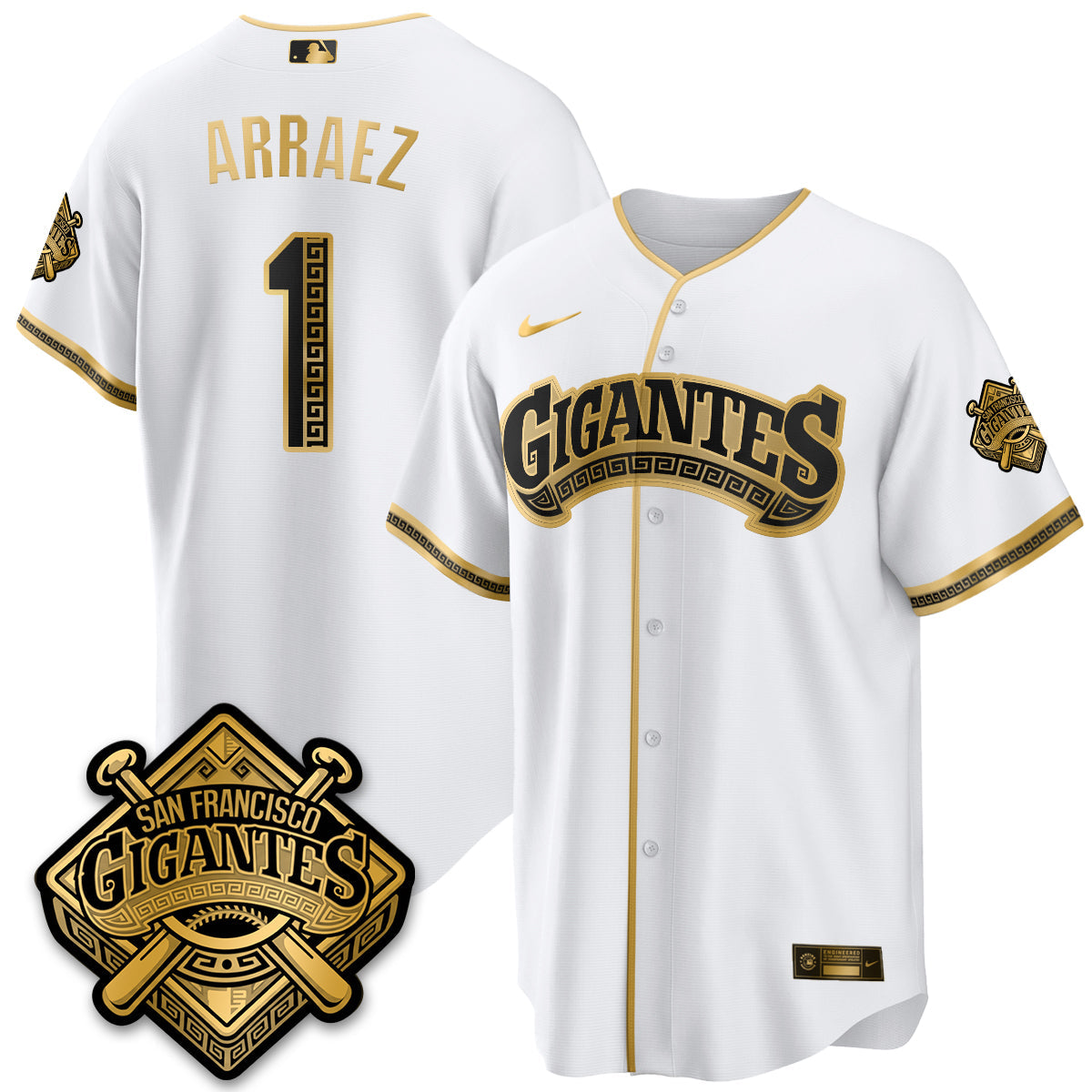 SF GIGANTES Vapor Limited Jersey - Stitched