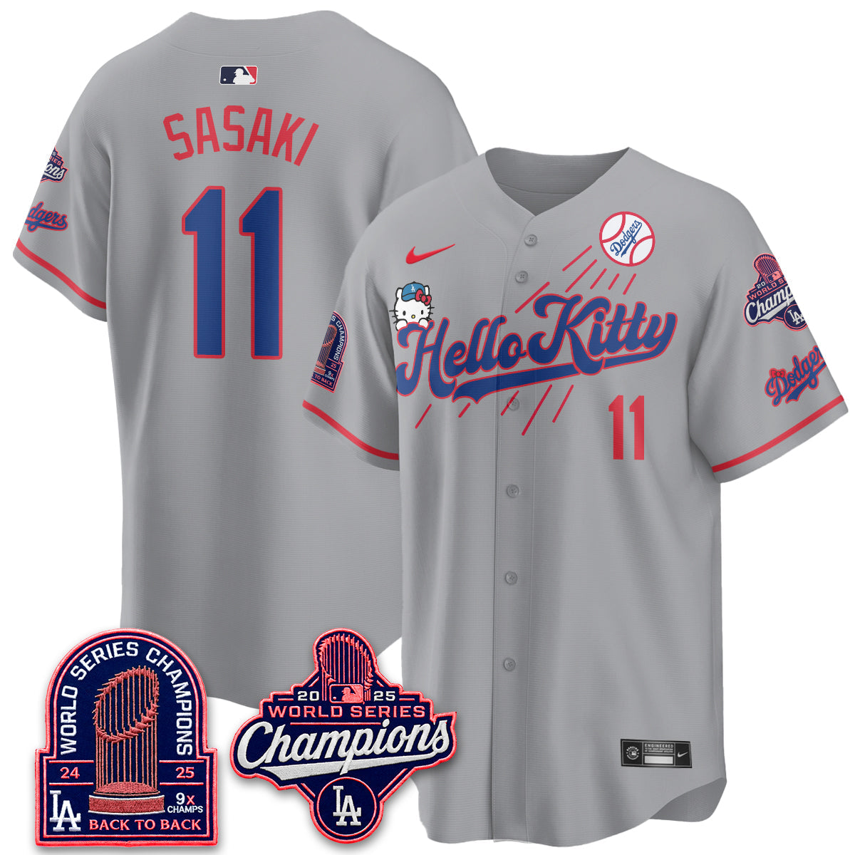 LAD x Hello Kitty Night 2026 Vapor Jersey - All Stitched - V3
