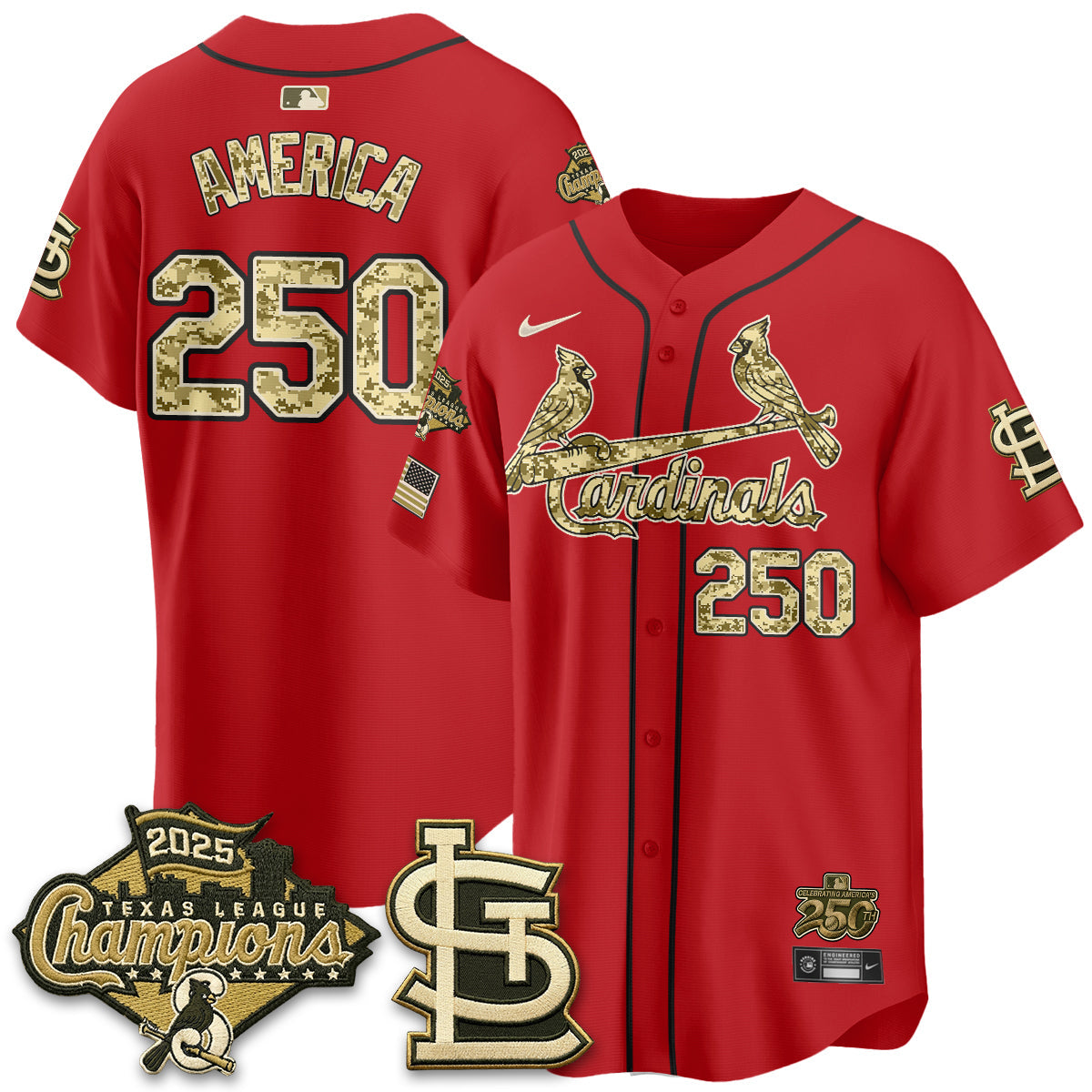 STL 2026 Armed Forces Day Jersey - All Stitched