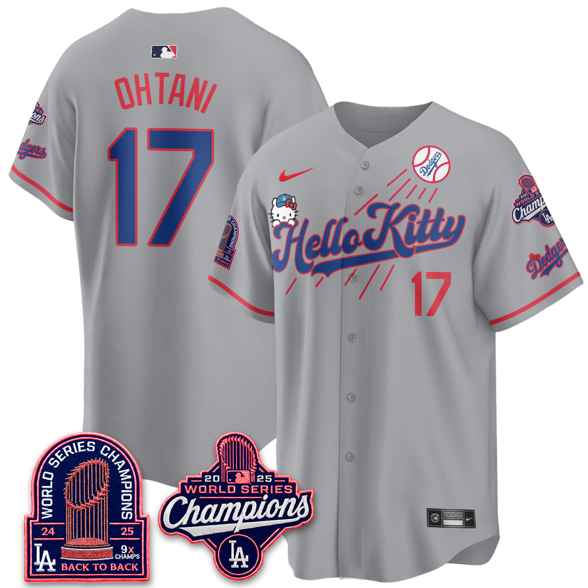LAD x Hello Kitty Night 2026 Vapor Jersey - All Stitched - V3