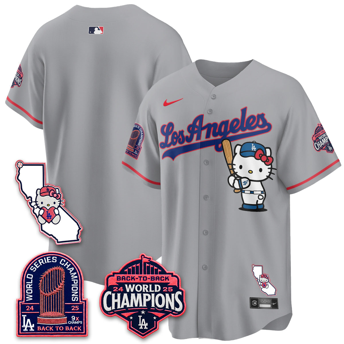 LAD x Meow KT 2026 Vapor Jersey - All Stitched - V4