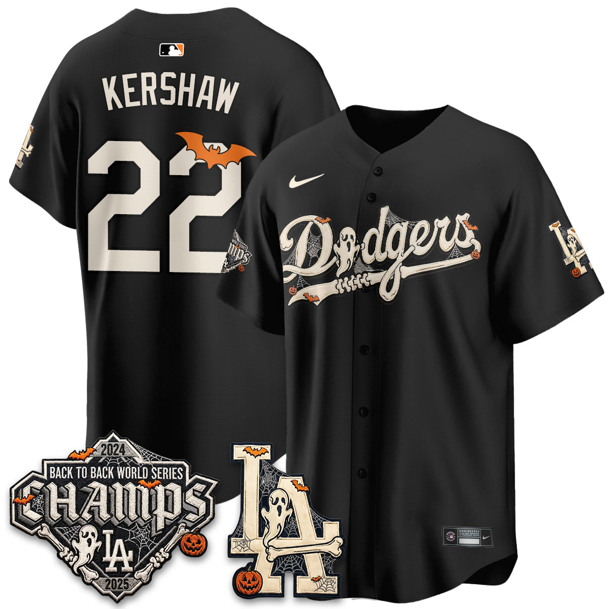LAD Halloween 2026 Vapor Jersey - Stitched