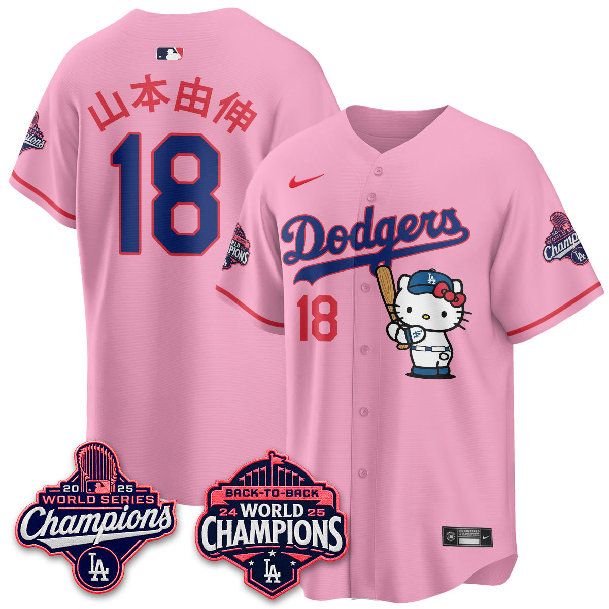 LAD x Hello Kitty Night 2026 Vapor Jersey - All Stitched