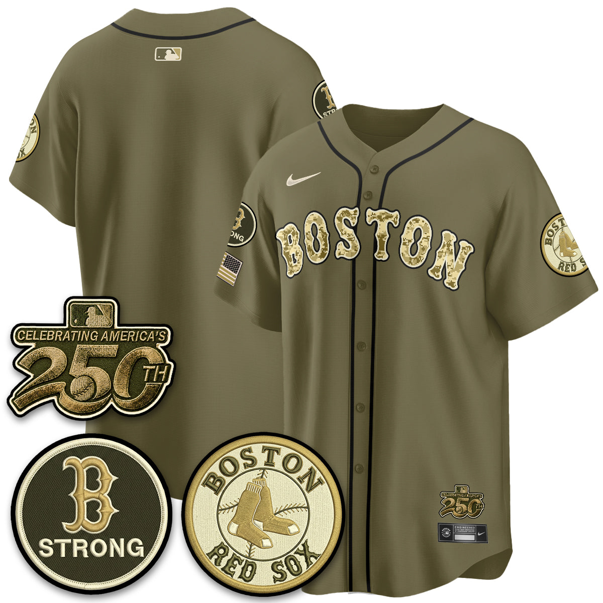 BOS 2026 Armed Forces Day Jersey V2 - Stitched