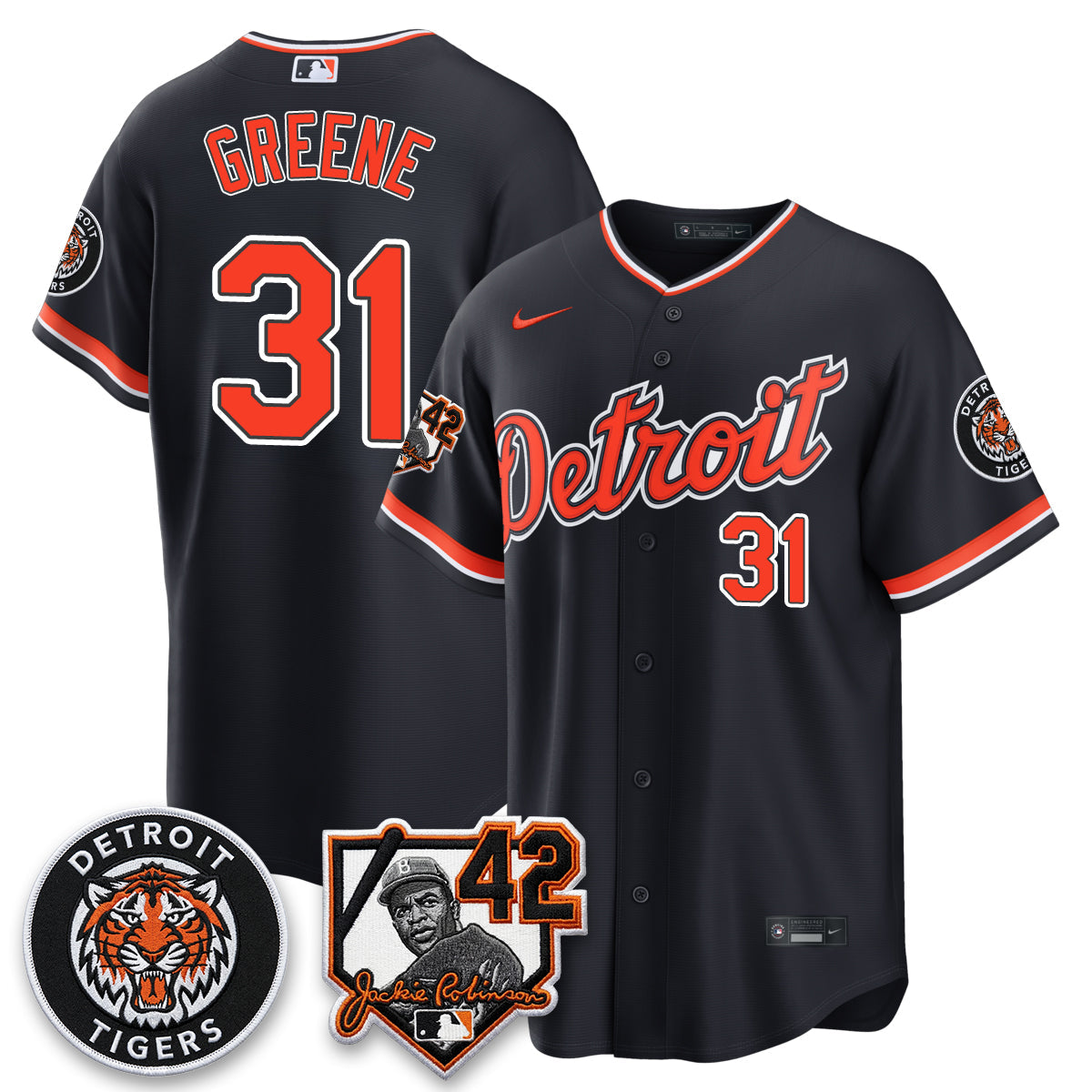 DET 2026 Jackie Robinson Day Vapor Limited Jersey - All Stitched