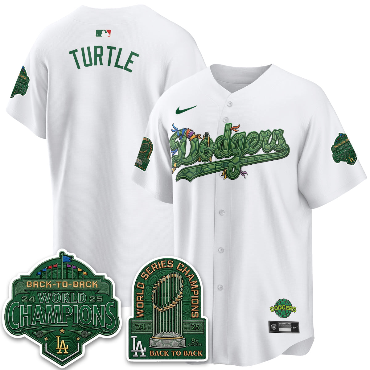 LAD x TMNT 2026 Vapor Jersey - Stitched