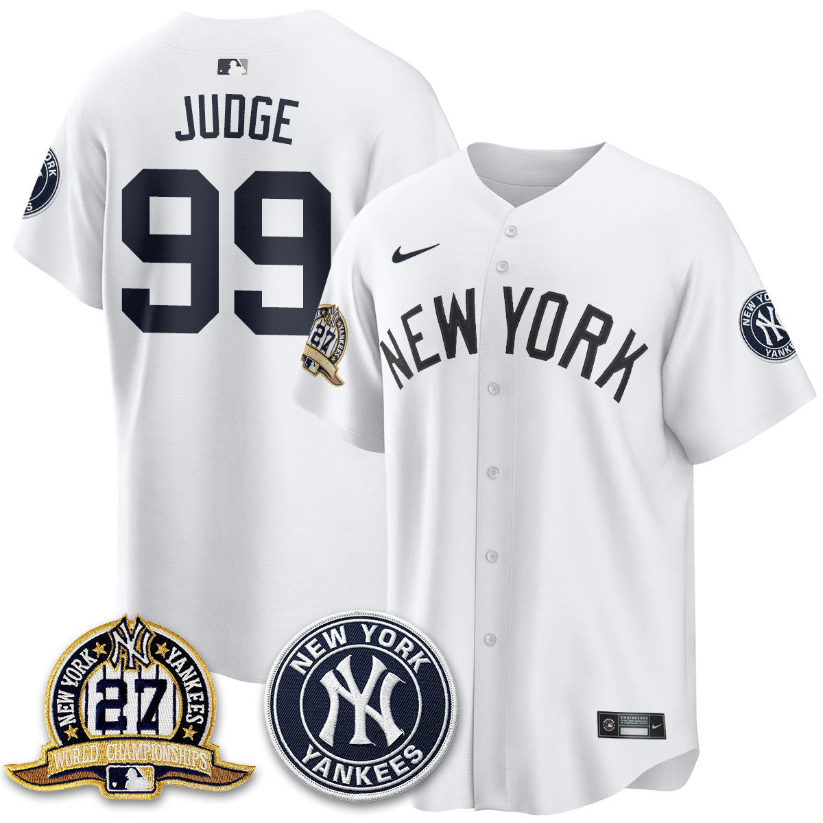 NYY Alternate Jersey - All Stitched