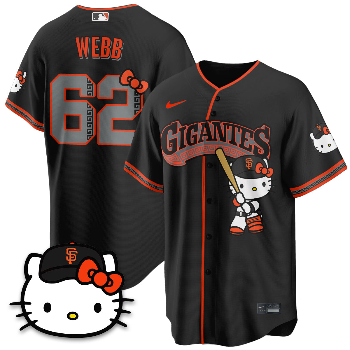 SF x Meow KT Vapor Jersey - Stitched
