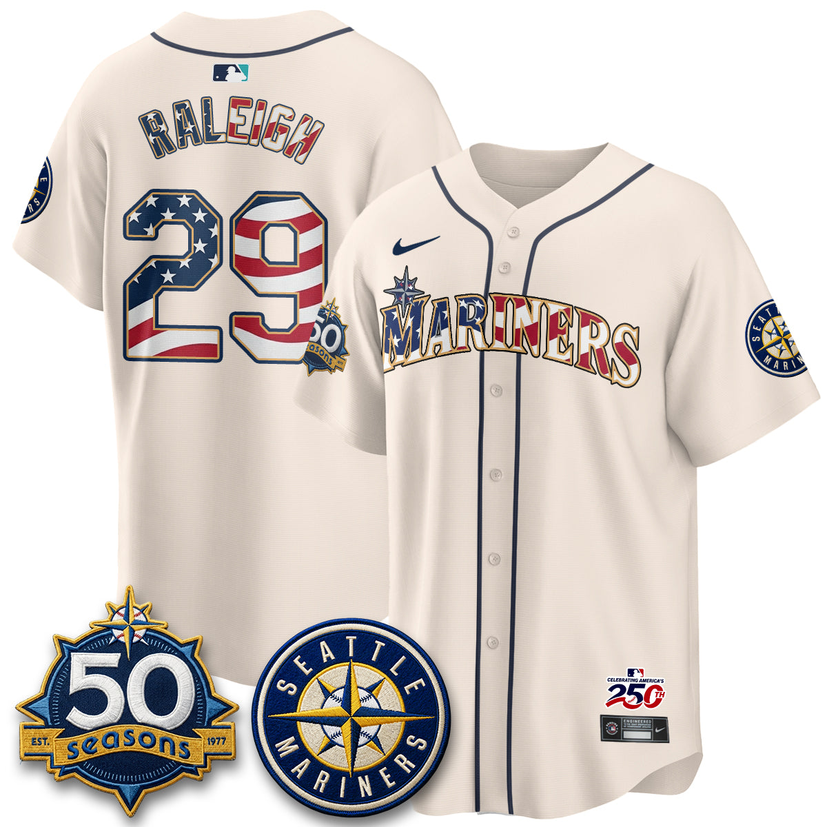 SEA Americana 2026 Vapor Limited Jersey - Stitched