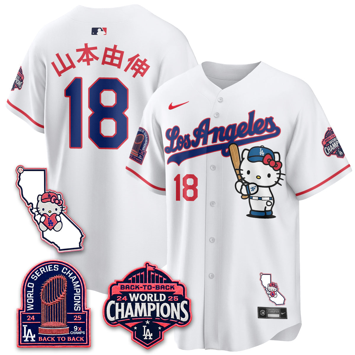 LAD x Meow KT 2026 Vapor Jersey - All Stitched - V4