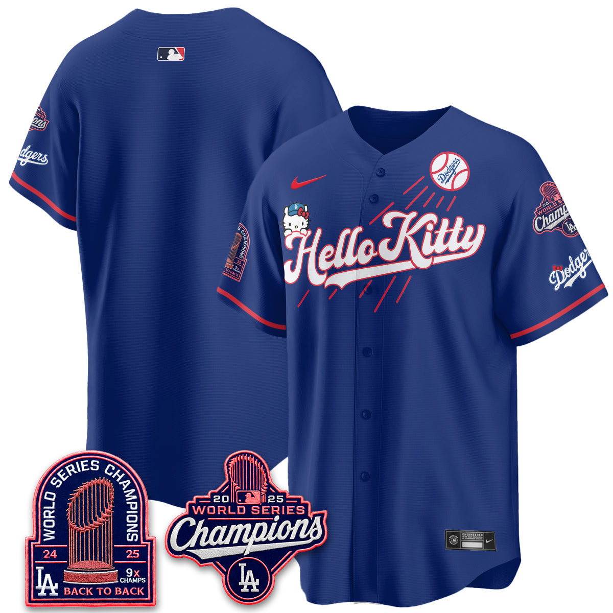 LAD x Hello Kitty Night 2026 Vapor Jersey - All Stitched - V3