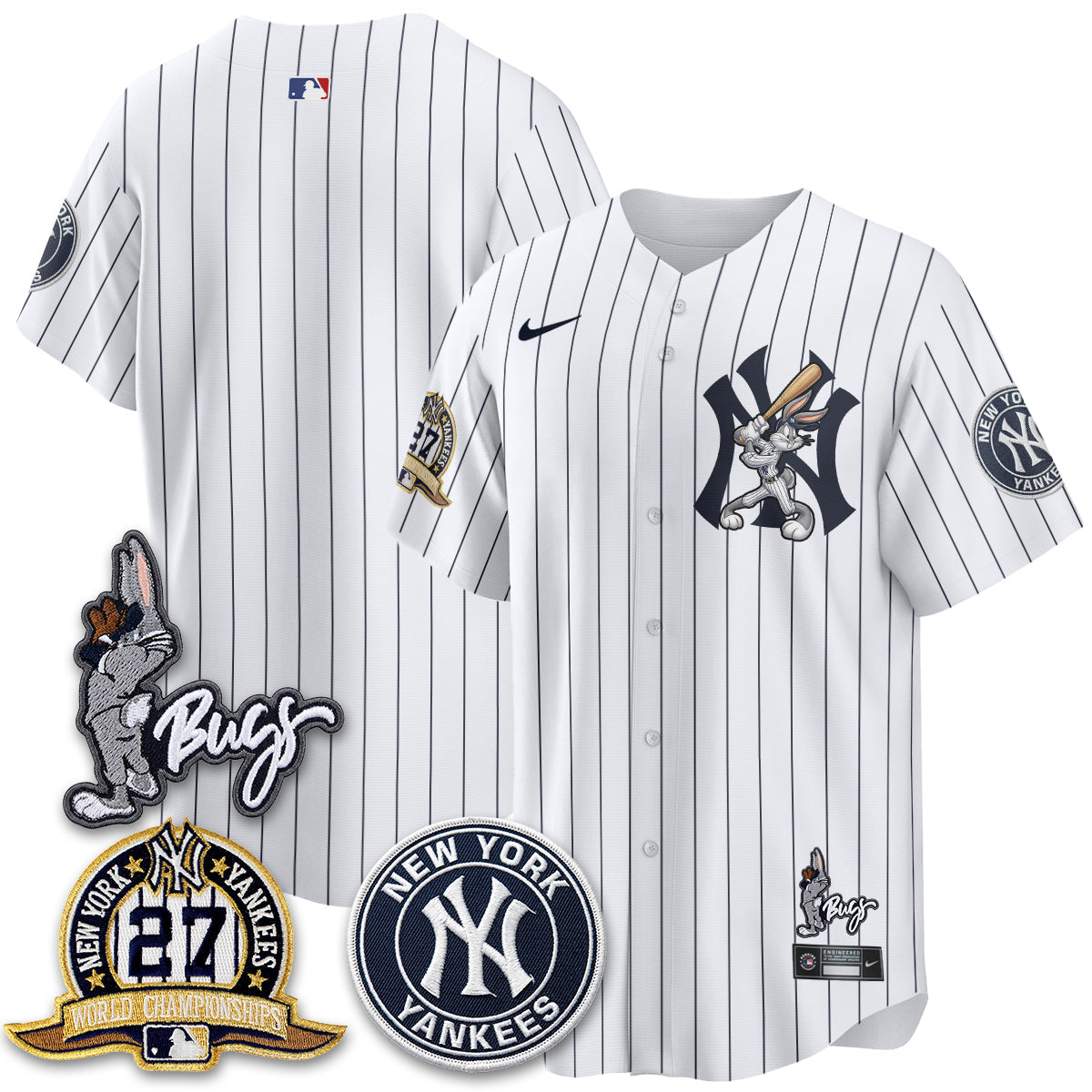 NYY Bunny Vapor Limited Jersey - All Stitched