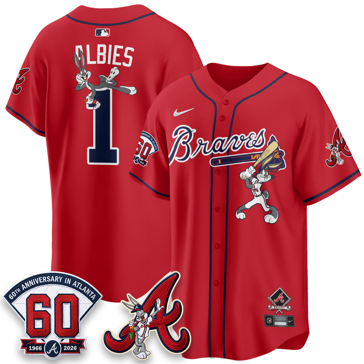 ATL x Bunny Vapor Premier Limited Jersey - Stitched