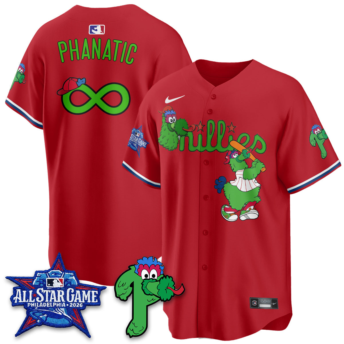 PHI Phanatic Vapor Limited Jersey - Stitched
