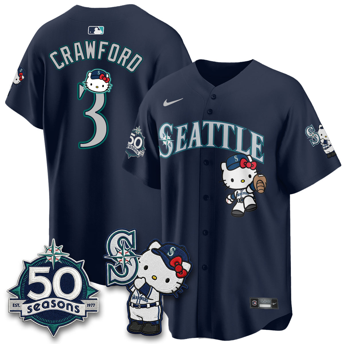 SEA x Meow KT Night Limited Jersey - Stitched V2