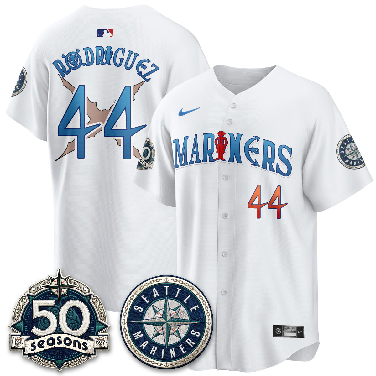 SEA x Japanese Cartoon Vapor Limited Jersey - Stitched