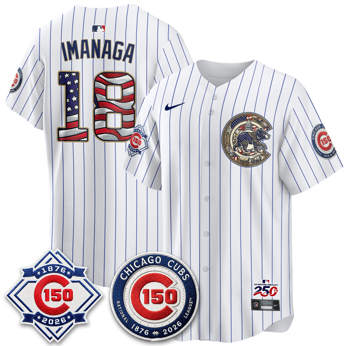 CHC 2026 Independence Day USA Vapor Limited Jersey - Stitched
