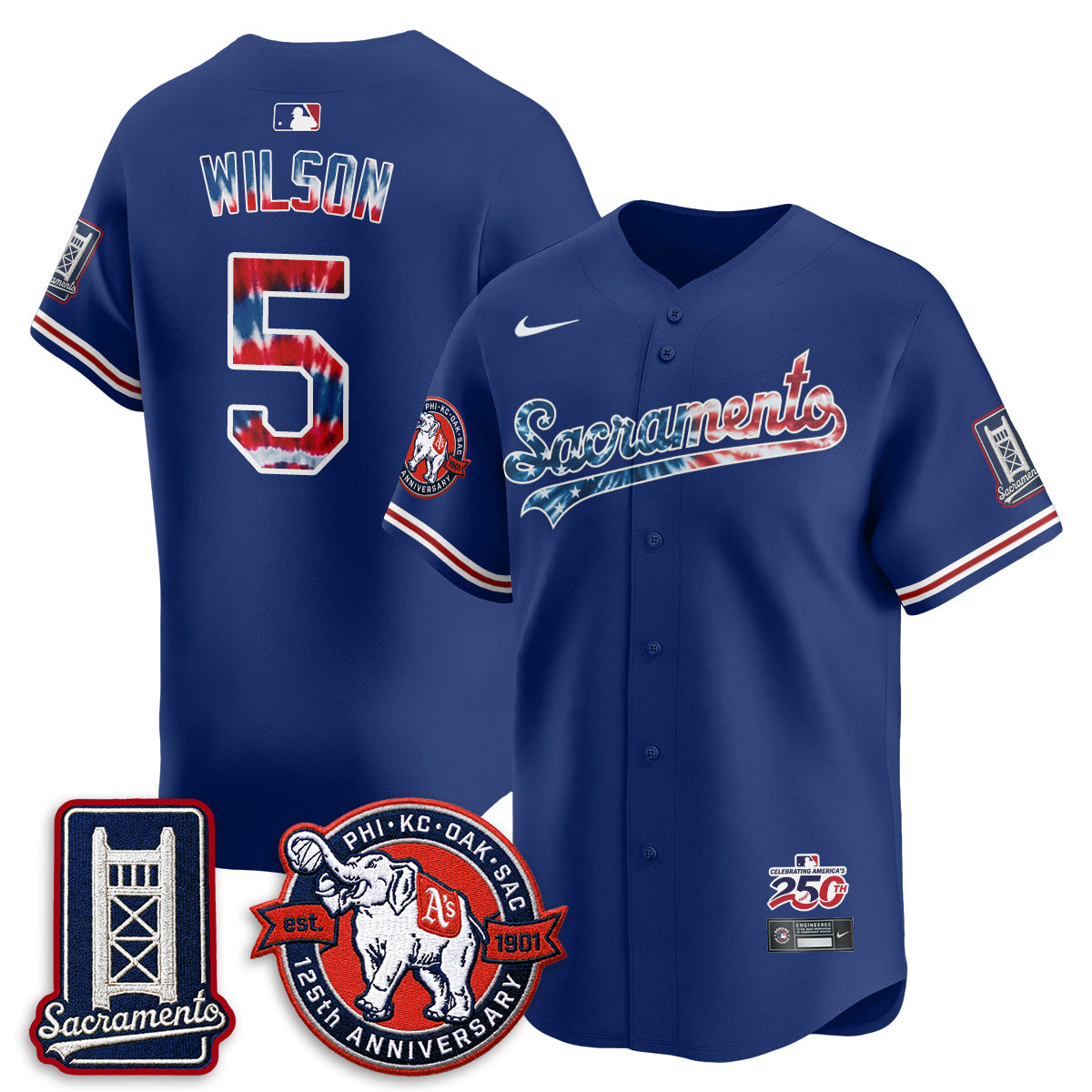 OAK Americana 2026 Vapor Limited Jersey - Stitched