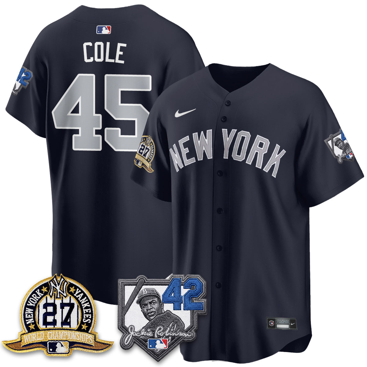 NYY 2026 Jackie Robinson Day Vapor Limited Jersey - Stitched