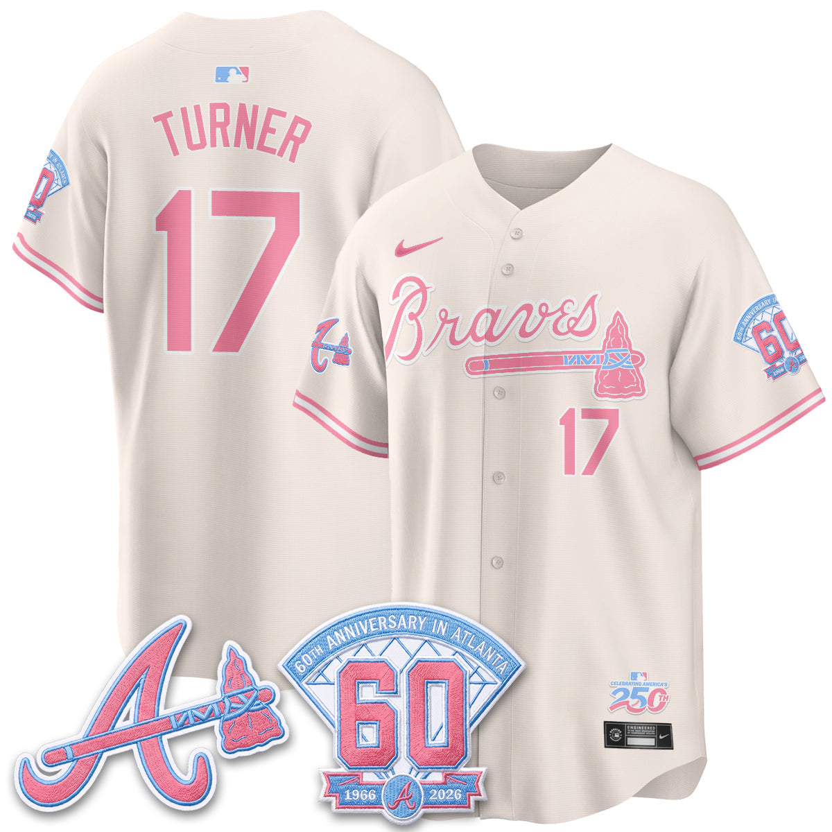 ATL x Bubblegum Vapor Jersey - Stitched