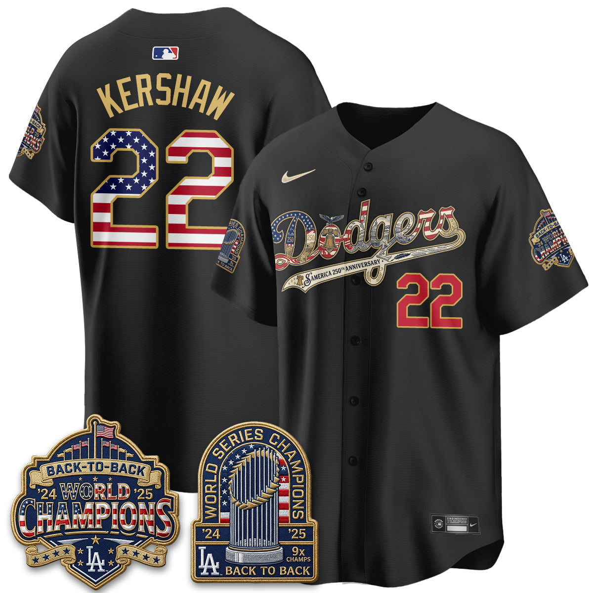 LAD America 250th Anniversary Limited Jersey - Stitched