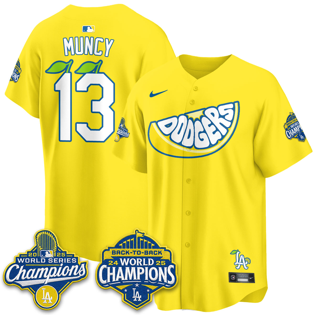 LAD Lemonade Collection Vapor Jersey - Stitched