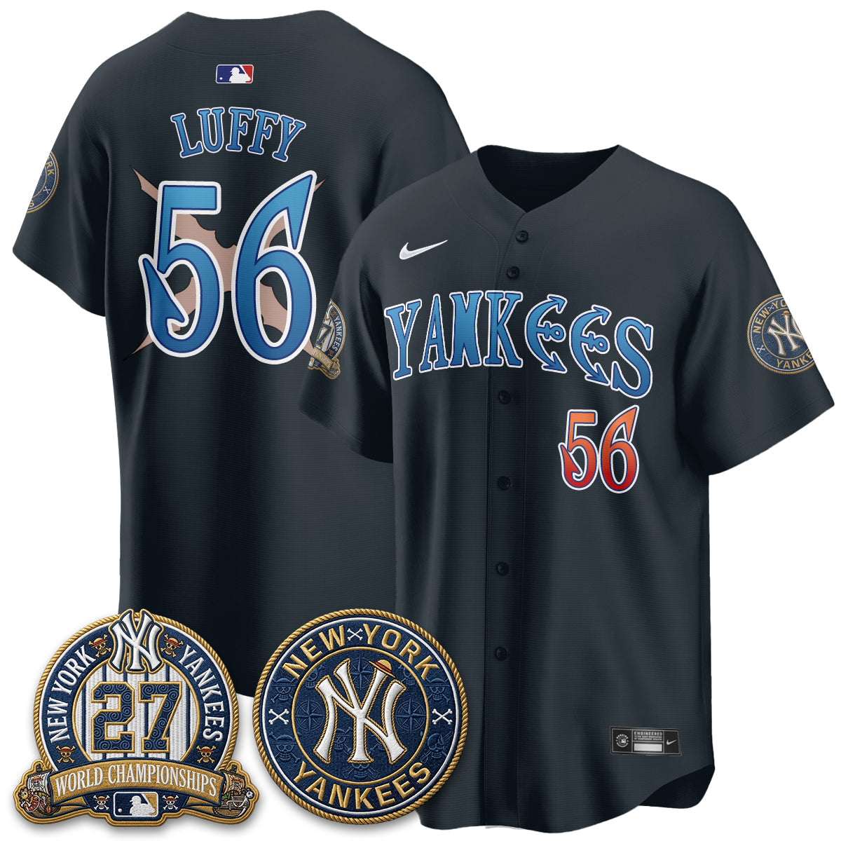 NYY x Japanese Cartoon Limited Jersey -  Stitched