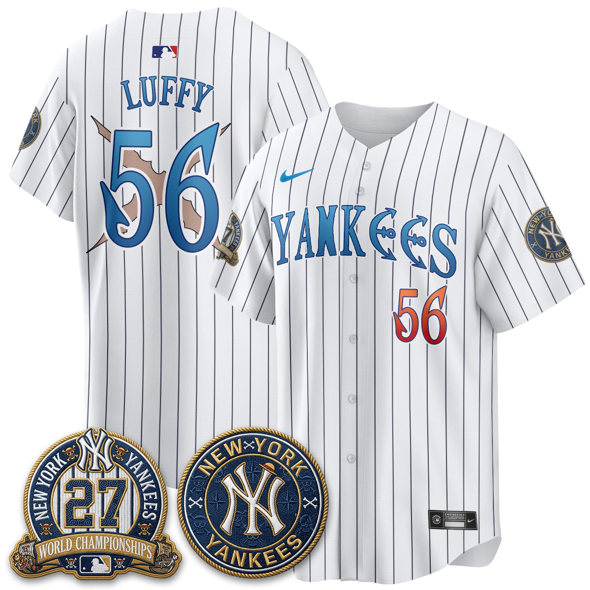 NYY x Japanese Cartoon Limited Jersey -  Stitched