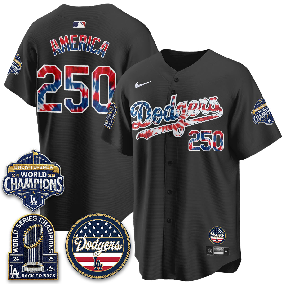 LAD Americana 2026 Vapor Limited Jersey - Stitched
