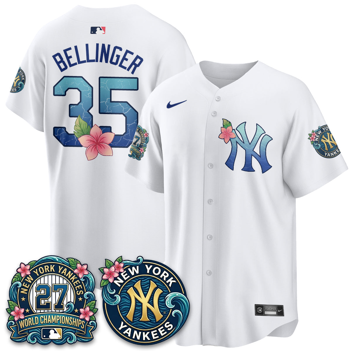 NYY "Aloha Spirit" Vapor Limited Jersey - Printed