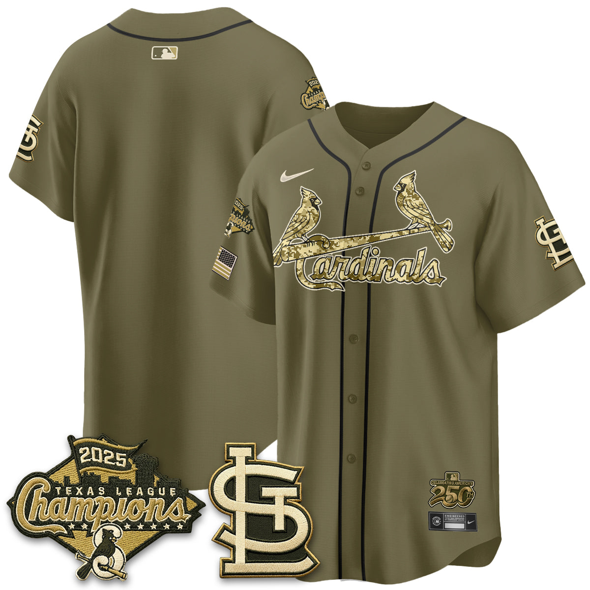 STL 2026 Armed Forces Day Jersey - All Stitched