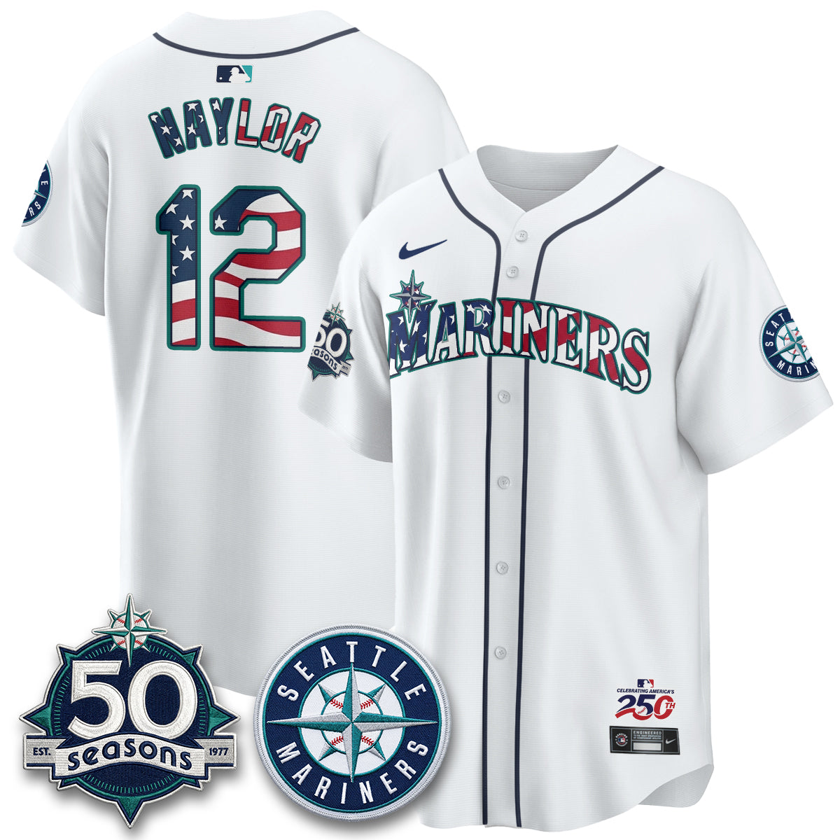 SEA Americana 2026 Vapor Limited Jersey - Stitched