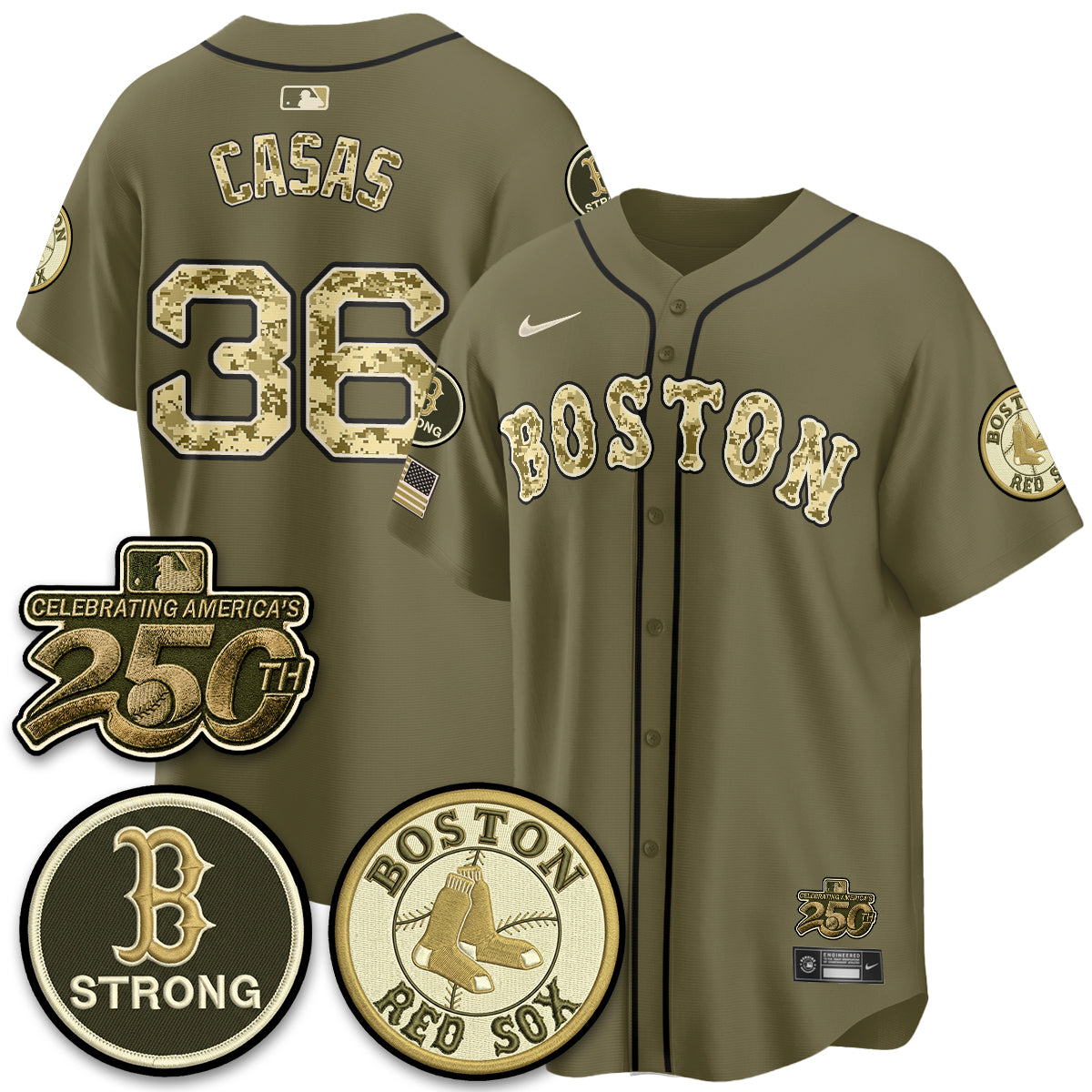 BOS 2026 Armed Forces Day Jersey V2 - Stitched