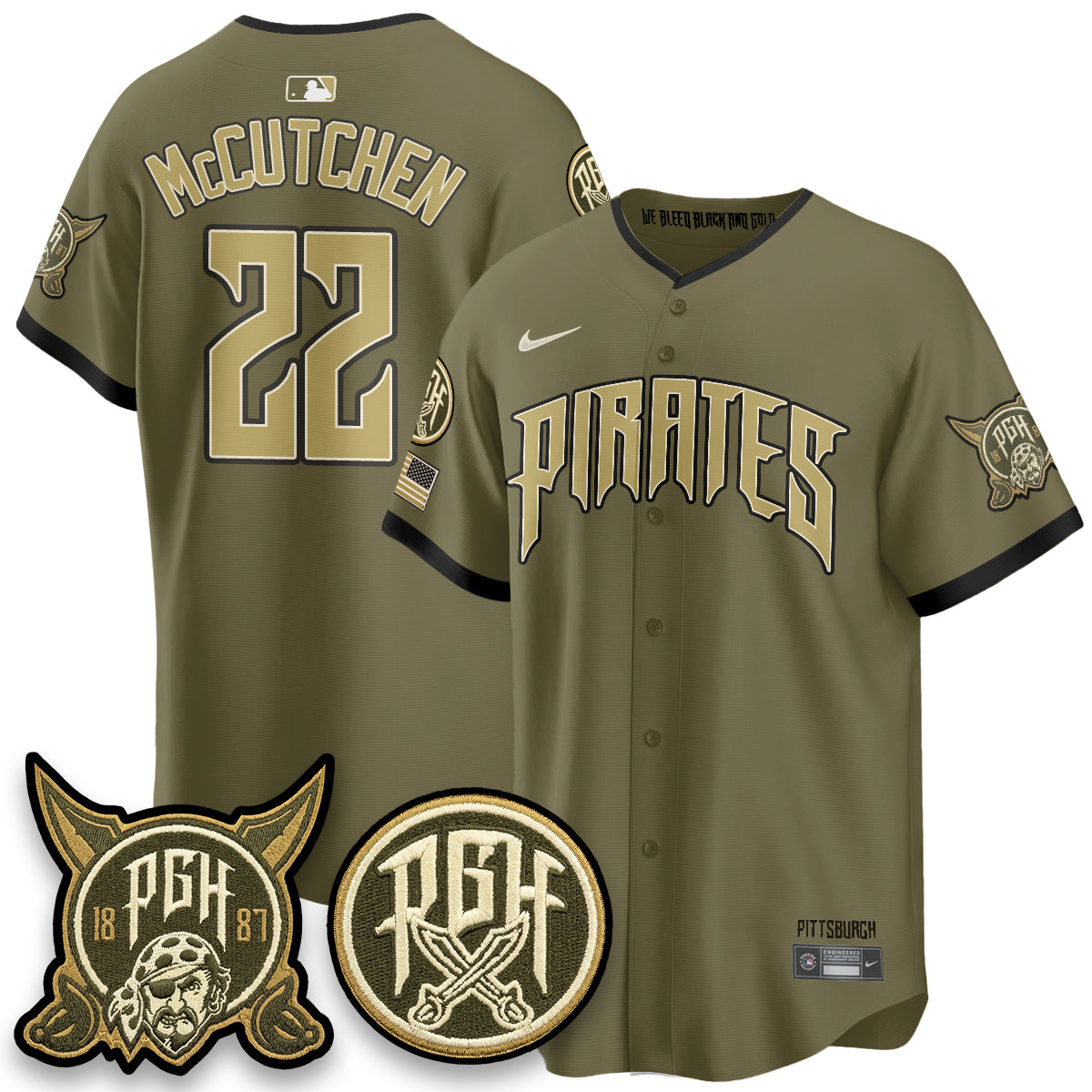 PIT 2026 Armed Forces Day Jersey - All Stitched