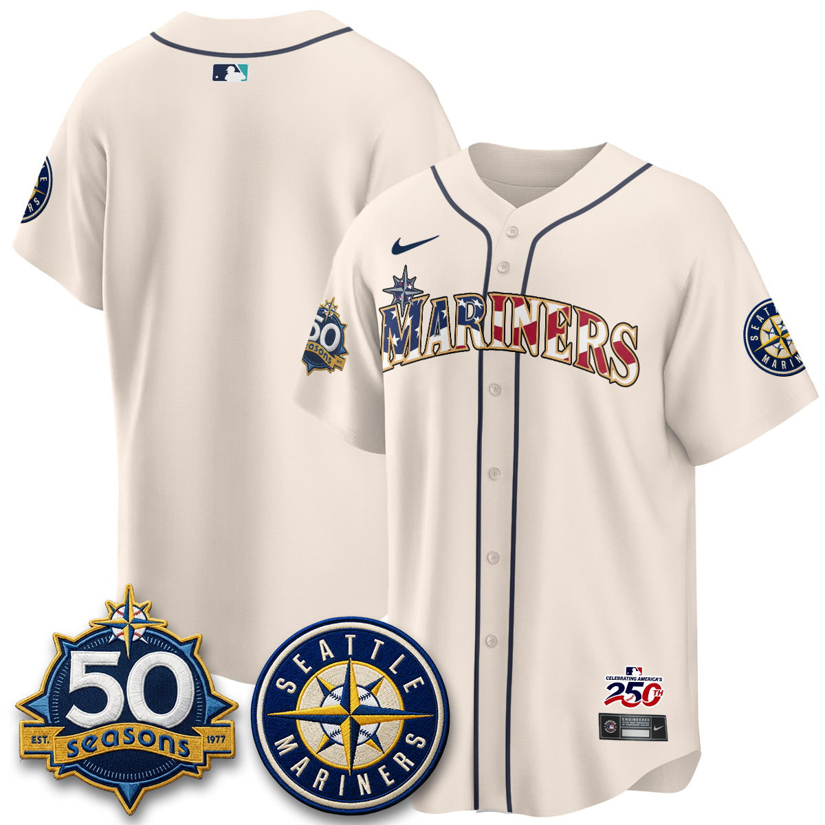 SEA Americana 2026 Vapor Limited Jersey - Stitched