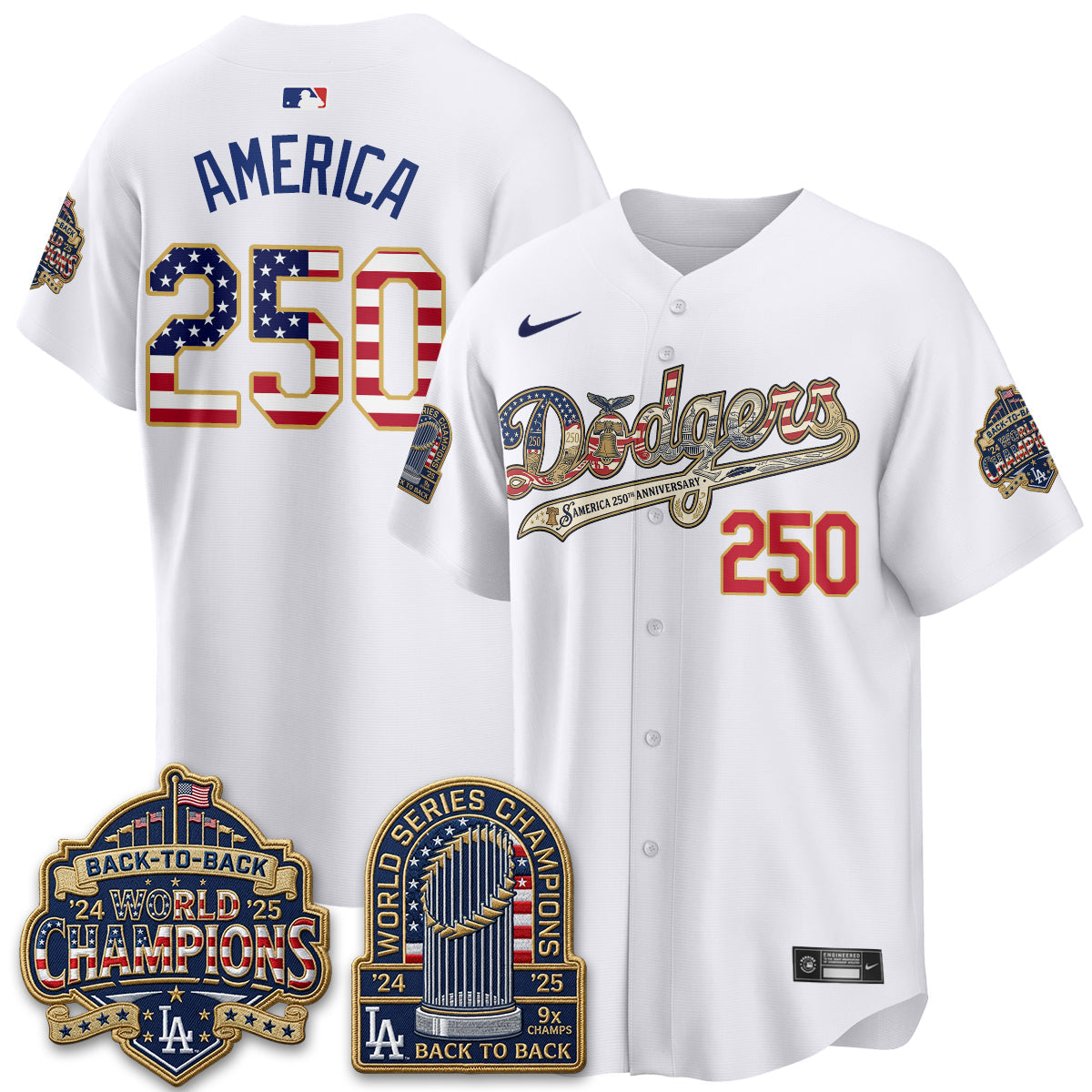 LAD America 250th Anniversary Limited Jersey - Stitched