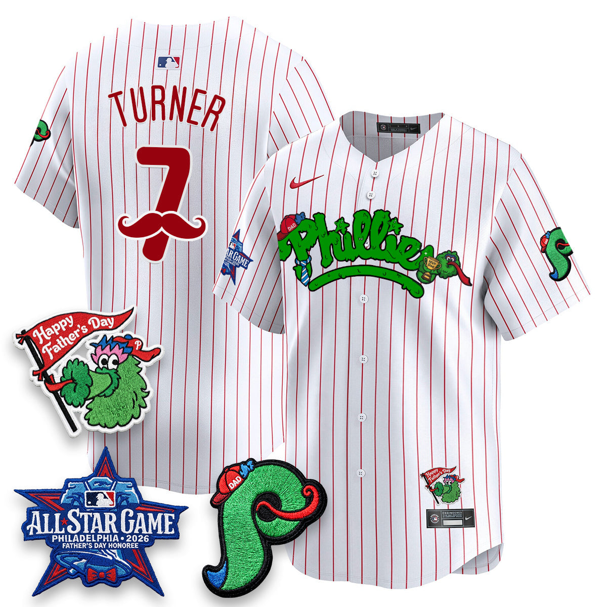 PHI Happy Father's Day Vapor Jersey - Stitched
