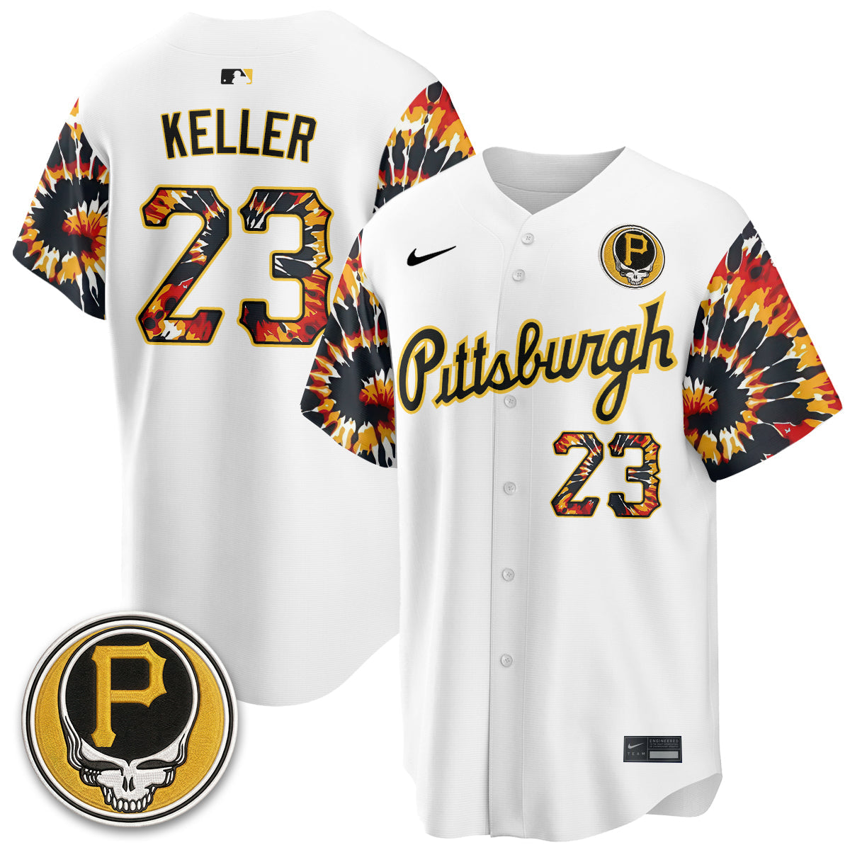 PIT x Grateful Dead Vapor Limited Jersey - Stitched