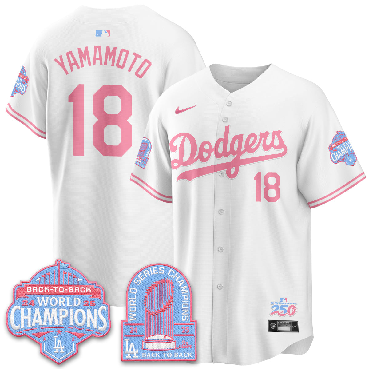 LAD x Bubblegum Vapor Jersey - Stitched
