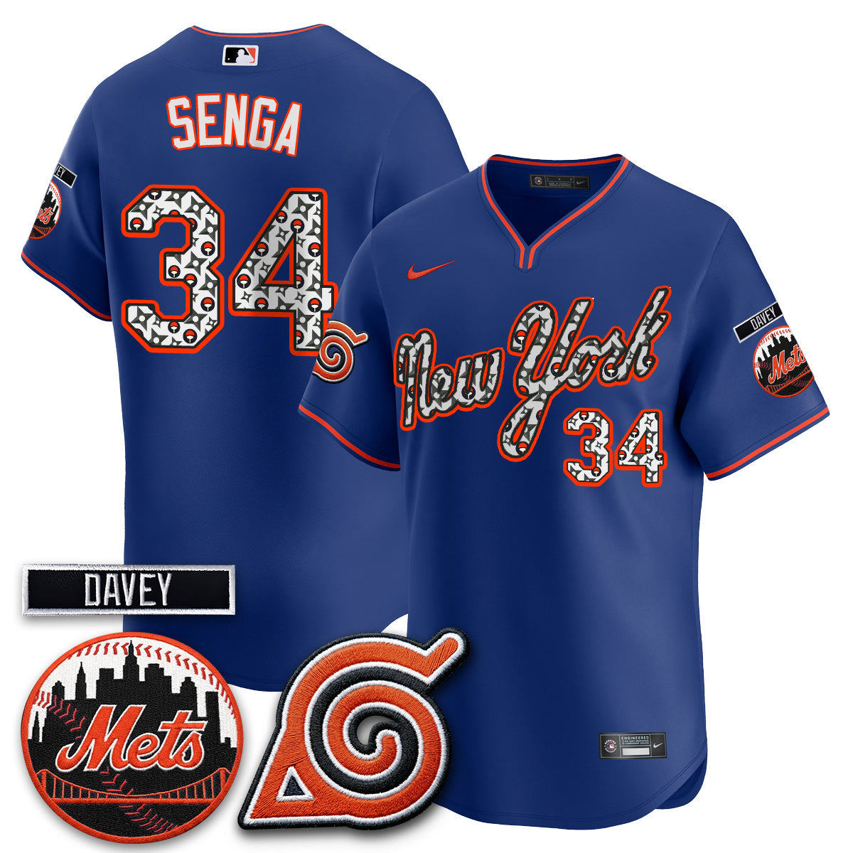 NYM x Naruto Nights 2026 Vapor Limited Jersey - All Stitched V2