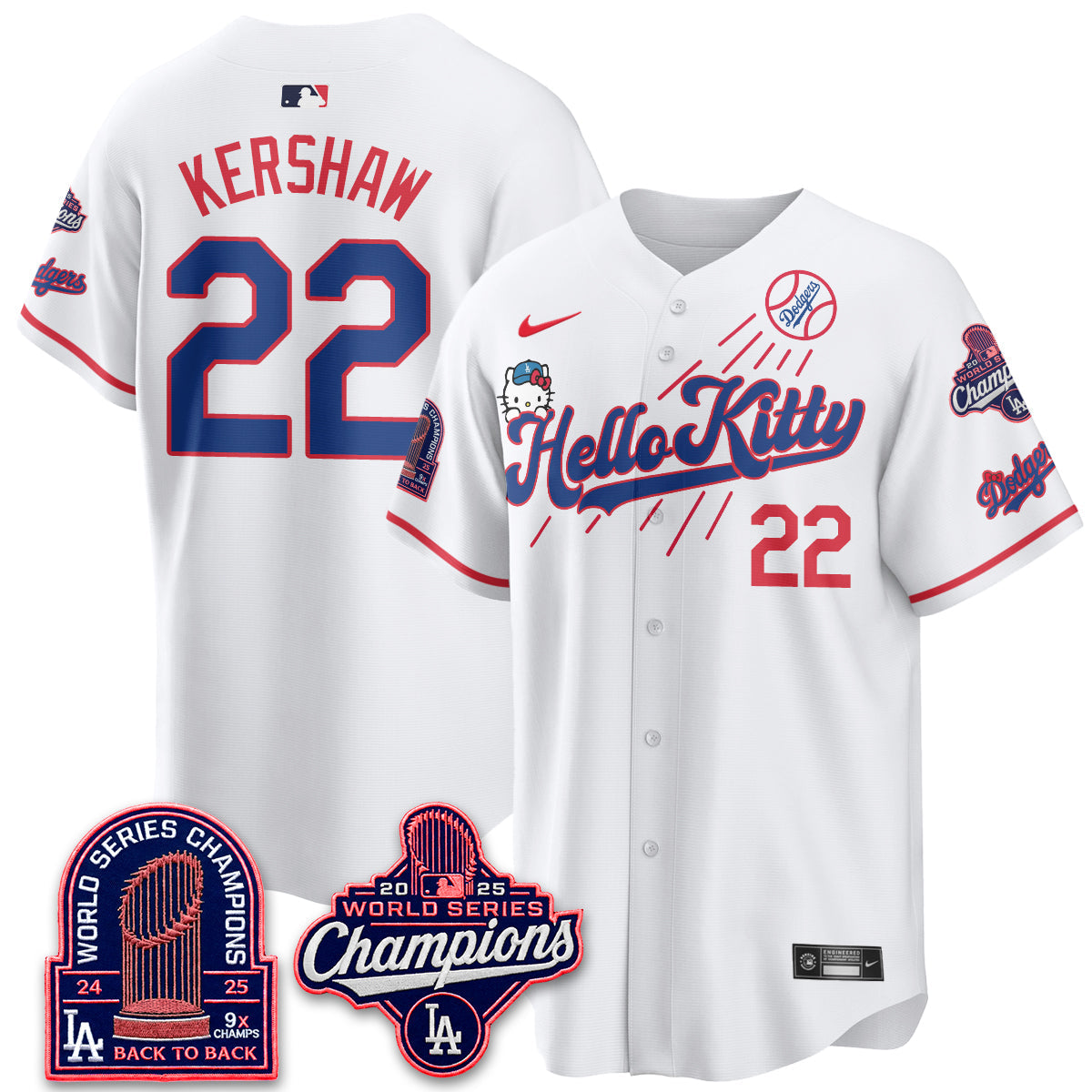 LAD x Hello Kitty Night 2026 Vapor Jersey - All Stitched - V3