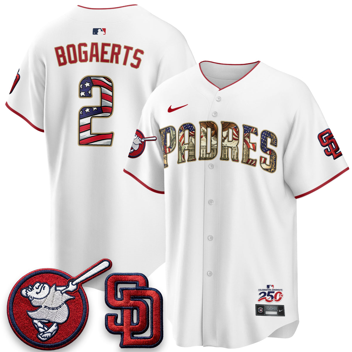 SD 2026 Independence Day USA Vapor Limited Jersey - Stitched