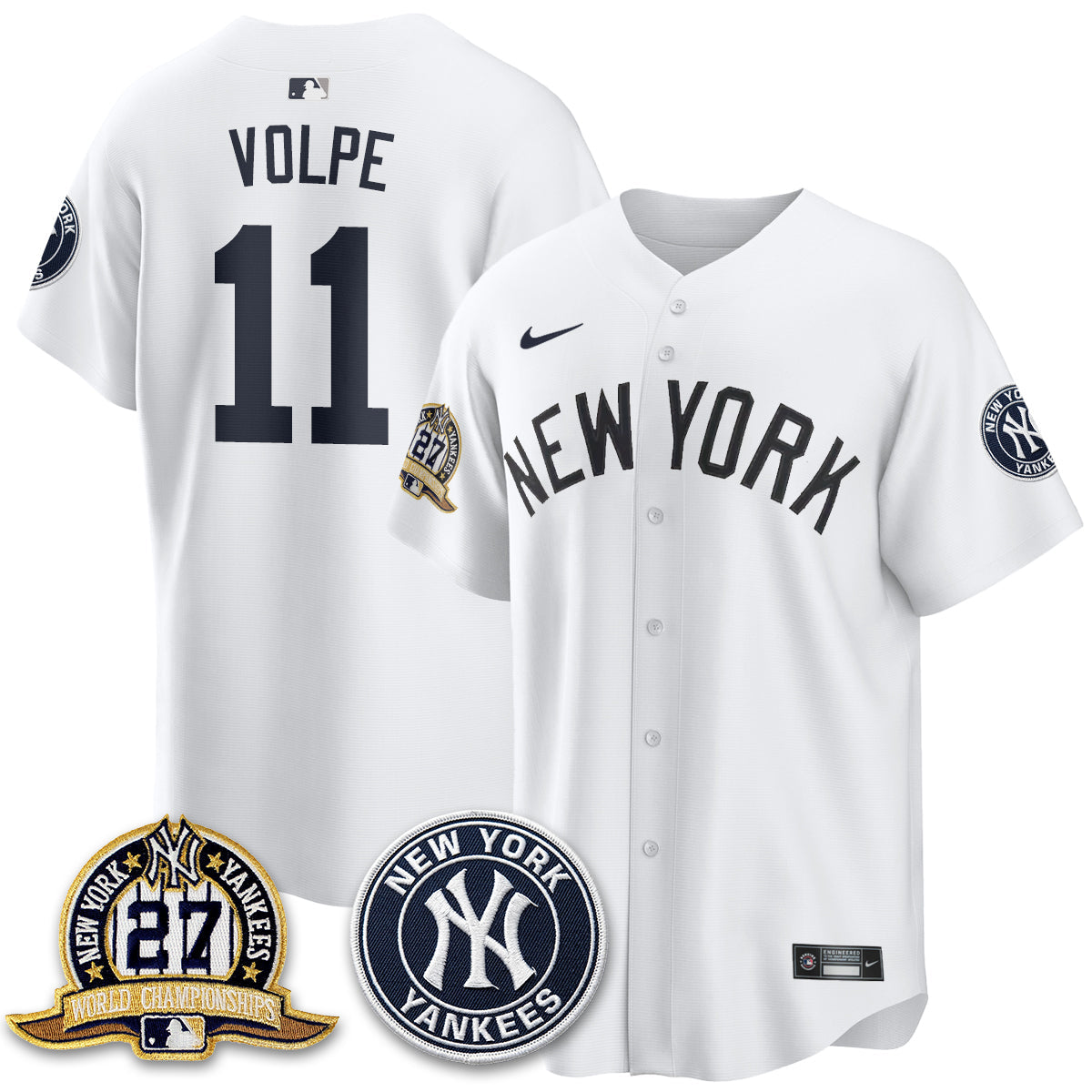 NYY Alternate Jersey - All Stitched