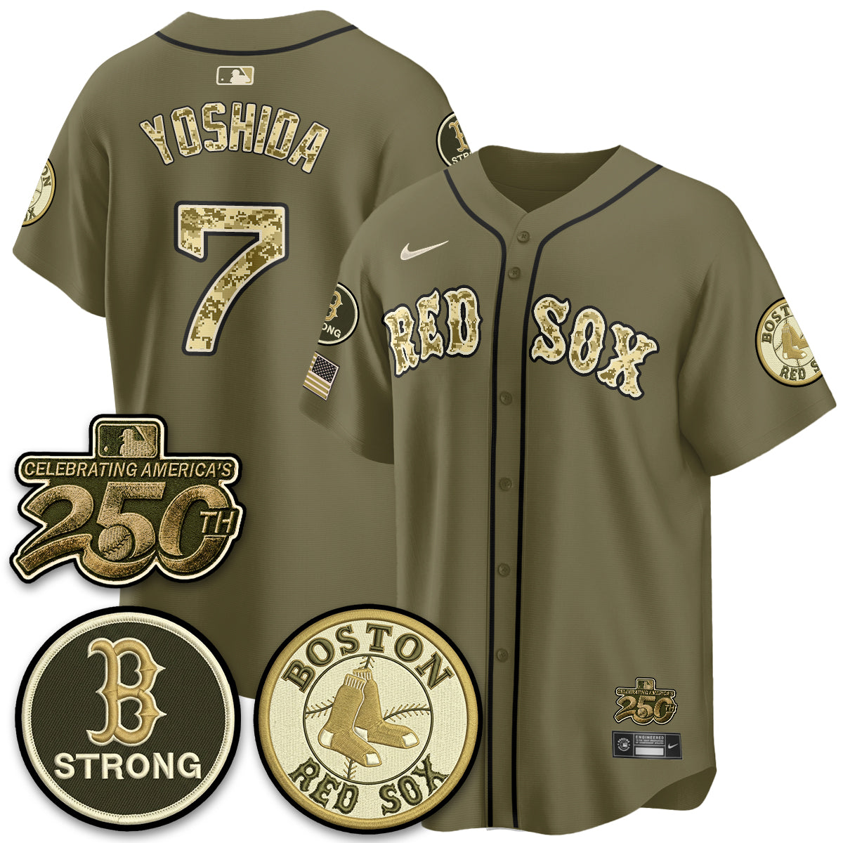 BOS 2026 Armed Forces Day Jersey V2 - Stitched
