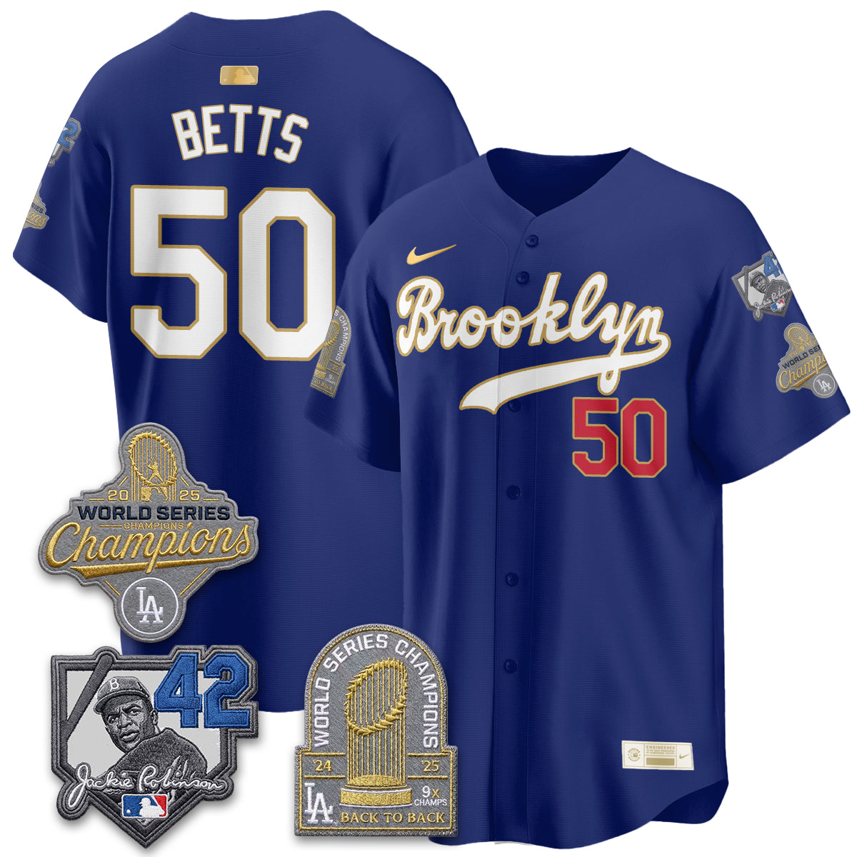LAD 2026 Brooklyn Jackie Robinson Limited Jersey - All Stitched