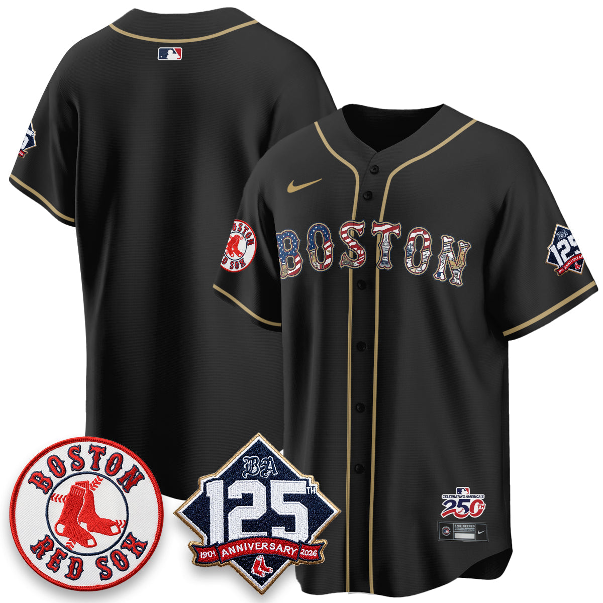 BOS 2026 Independence Day USA Vapor Limited Jersey - Stitched