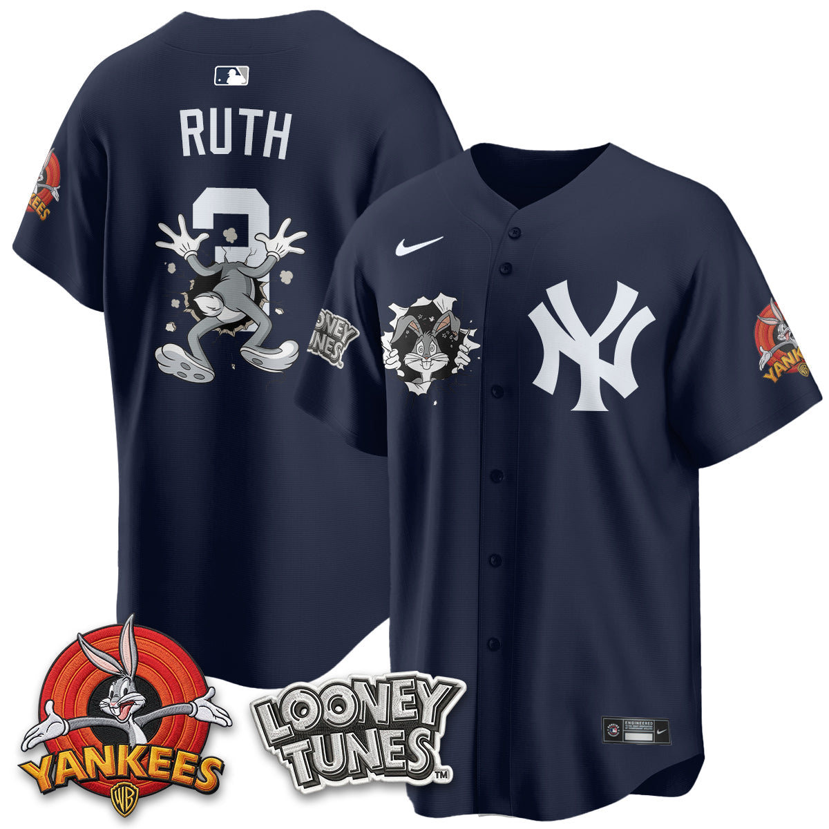 NYY x Bunny Vapor Limited Jersey V3- Printed