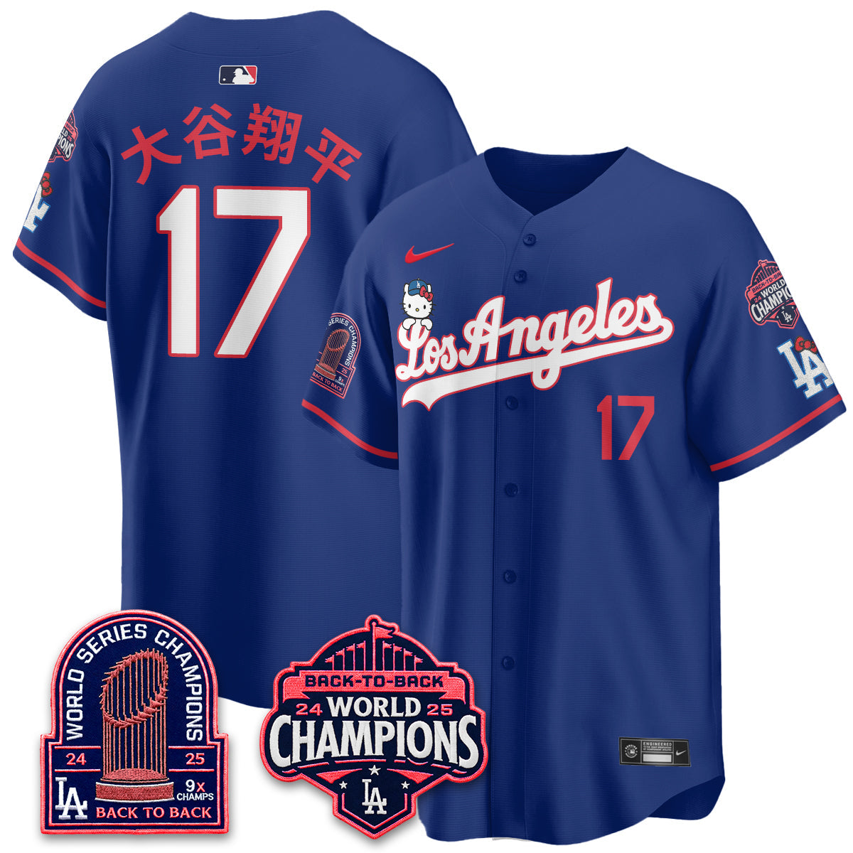 LAD x Hello Kitty Night 2026 Vapor Jersey - All Stitched - V2