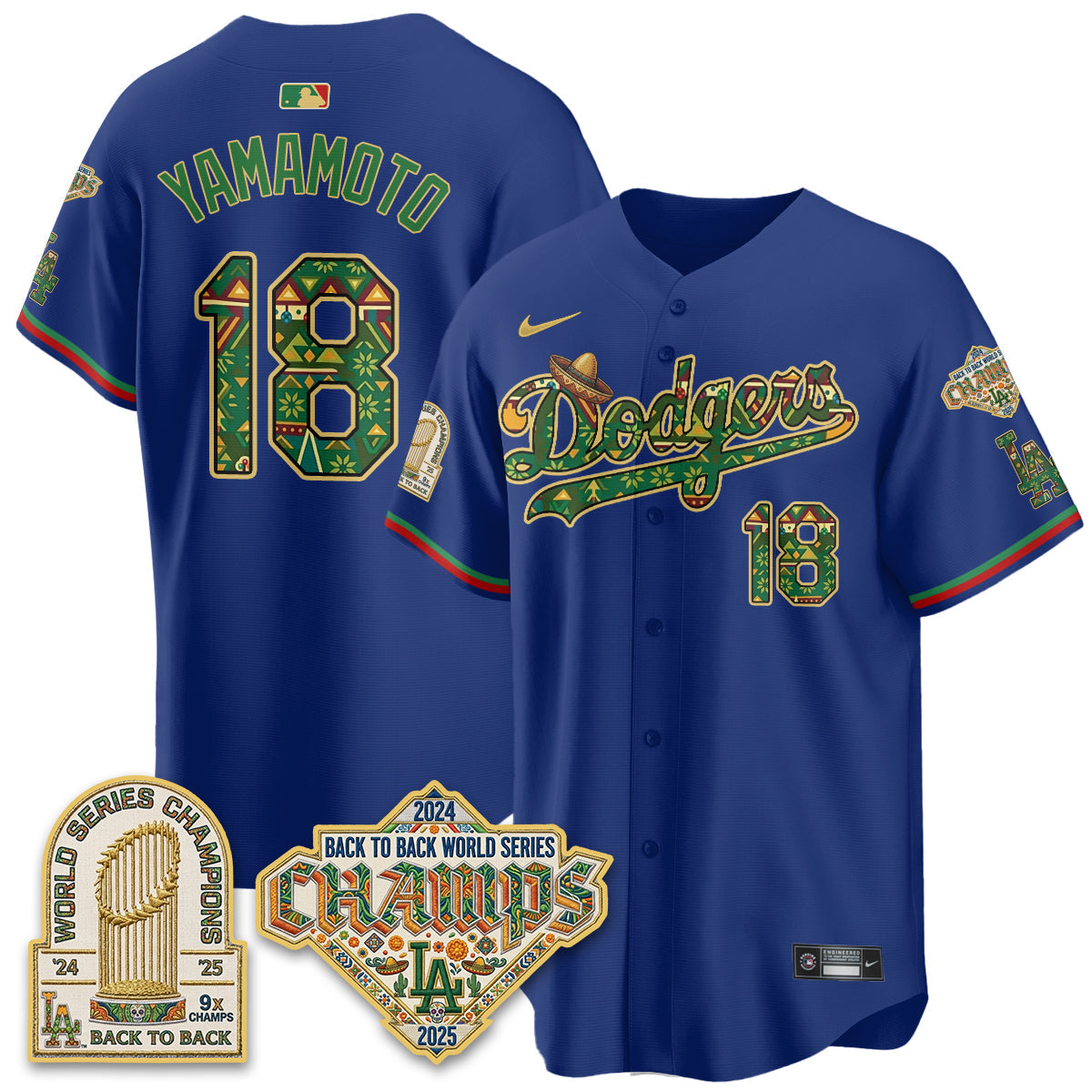 LAD x Mexican Heritage 2026 Limited Vapor Jersey - Stitched