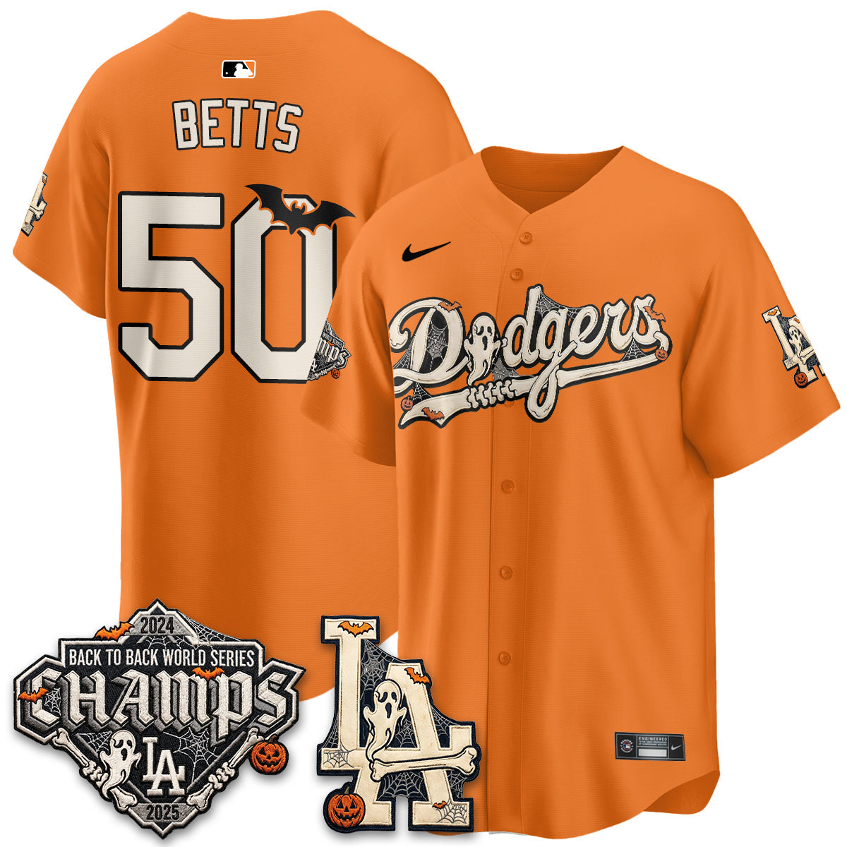 LAD Halloween 2026 Vapor Jersey - Stitched